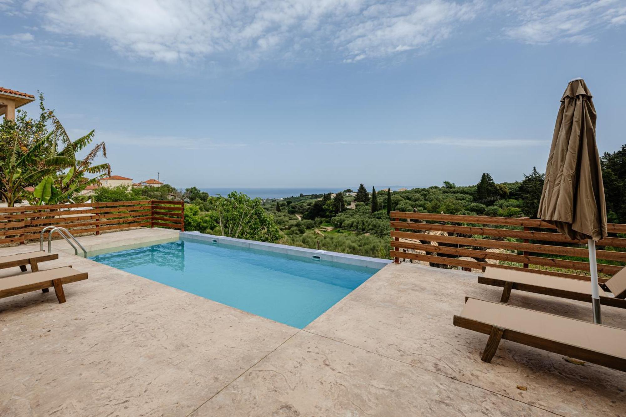 Vozas Villas - Traditional Houses With Great View Tragaki Exterior photo