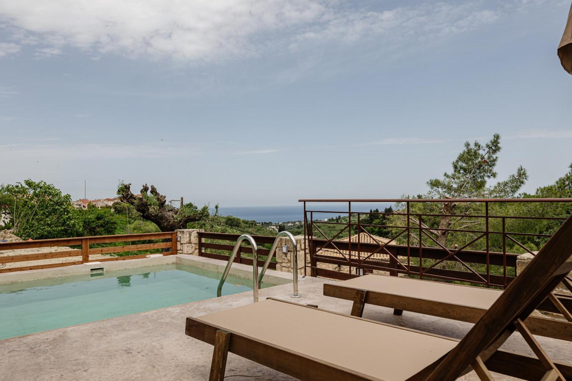 Vozas Villas - Traditional Houses With Great View Tragaki Exterior photo